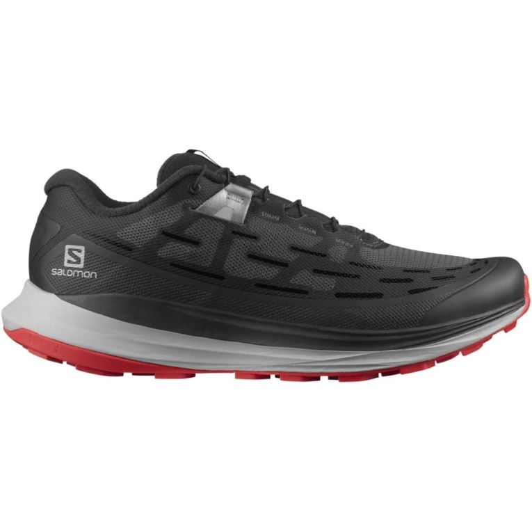 Salomon Ultra Glide Men\'s Trail Running Shoes Black | CA 28O17